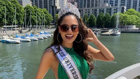 แอนเดรีย เมซ่า มิสยูนิเวิร์ส 2020 พูดแล้วหลังมีภาพแต่งงานแชร์ว่อนทั่วโลก