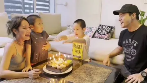 ครอบครัวพร้อมหน้า ปีเตอร์-พลอย ฉลองวันเกิด น้องพูม่า อายุครบ 6 ขวบ