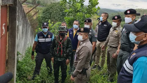 "ผู้การยะลา" ตรวจชายแดนเบตง กำชับสกัดต่างด้าวหลบหนีเข้าเมือง