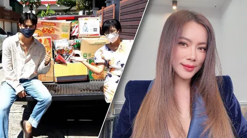 คูเปอร์ ร่วมส่งของเพียบผ่าน บุ๋ม ปนัดดา เพื่อสู้โควิด 