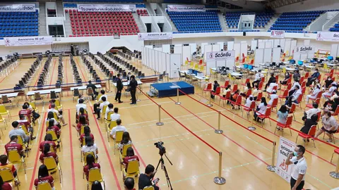 "เอนก" เปิดศูนย์รับวัคซีนโควิด มธ.รังสิต ยัน 7 มิ.ย.มีฉีดให้ประชาชนแน่