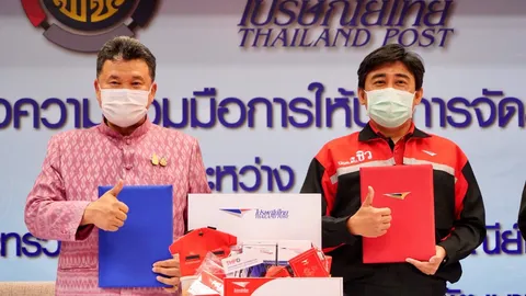 พช. จับมือ ไปรษณีย์ไทย ลดค่าขนส่งสินค้า OTOP หนุนศรษฐกิจฐานรากมั่นคง