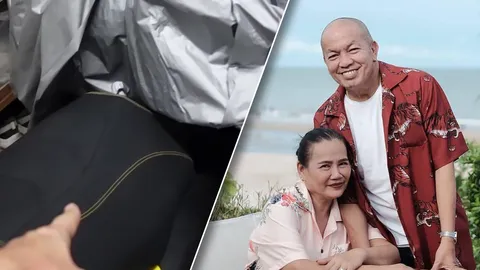 แม่เอ๋ ภรรยาน้าค่อม ทำบุญวันเกิด เซอร์ไพรส์เจอเงินที่สามีซ่อนไว้ (คลิป)