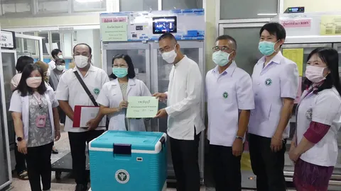 ผู้ว่าฯ ปทุมธานี ส่งมอบวัคซีนแอสตราฯ ให้ รพ. 23 แห่ง ฉีดให้ ปชช. 7 มิ.ย.