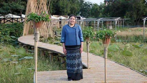 พระองค์เจ้าอทิตยาทรฯ ประทานข้าวหอมมะลิ สร้างขวัญกำลังใจ