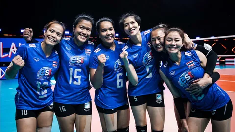 เปิดโปรแกรม 3 นัดสุดท้าย วอลเลย์บอลหญิงทีมชาติไทย ศึกเนชันส์ลีก 2021