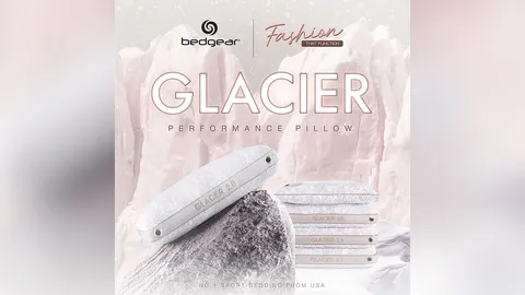 หาหมอน Glacier เบอร์ที่ใช่สำหรับคุณได้ Bedgear Glacier Pillow