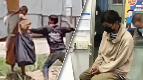 เจอตัวแล้ว ชายทำร้ายพระธุดงค์ อ้างนึกว่าพระปลอม ไม่ให้พรเป็นภาษาบาลี (คลิป)