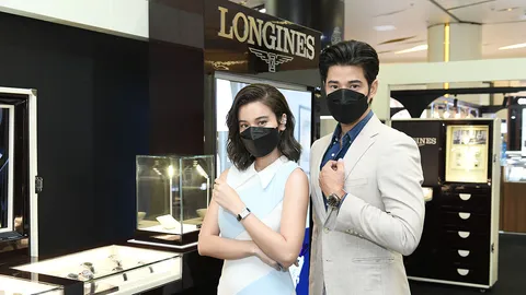 “มาริโอ้-เก้า” อวดโฉมนาฬิกาลองจินส์รุ่นใหม่ ในงาน SIAM PARAGON WATCH EXPO 2021