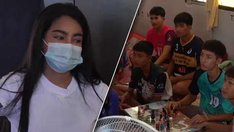 "พิมรี่พาย" ทุ่มงบเกือบ 5 แสน ปรับที่พัก-มอบอุปกรณ์วอลเลย์บอลให้เยาวชน  (คลิป)
