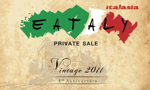 เก๋ไก๋ กับ 'EATALY Private Sale Vintage 2011: 4th Anniversary'!