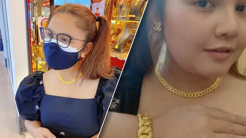 สุดปัง ตั๊กแตน ชลดา ซื้อทองใส่เอง 2 แสนบาท ลั่นถ้าใครไม่รักจะรักตัวเอง