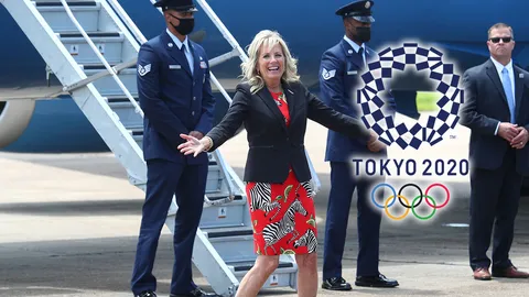 สตรีหมายเลข 1 สหรัฐฯ เตรียมร่วมพิธีเปิดโอลิมปิก "โตเกียวเกมส์"