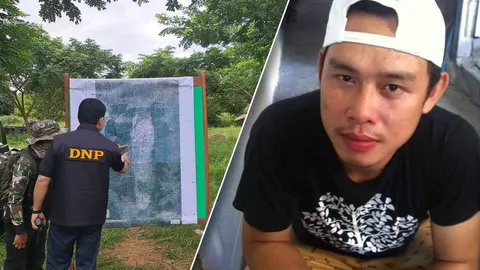 เสียชีวิตแล้ว หนุ่มพร้าวตกงานกลับบ้าน หาเห็ดหลงป่า พบศพอยู่ก้นเหว
