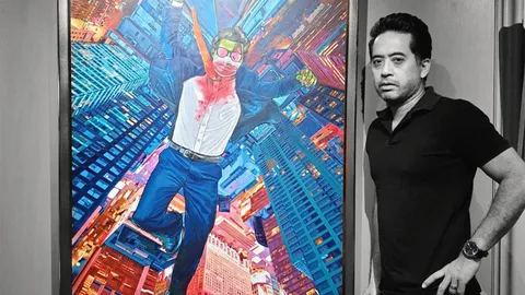 “ปาล์ม อินสติงต์” พักไมค์ สวมวิญญาณอาร์ต จัดนิทรรศการ “การเผชิญหน้ากับความตาย”