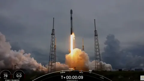 "ทัพฟ้า" เฮ จรวด Falcon 9 ส่งดาวเทียม นภา 2 ขึ้นสู่อวกาศเป็นผลสำเร็จ