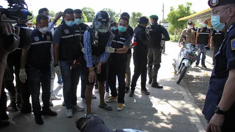 มือปืนทำแผนฆ่าเสี่ยรับเหมา ชนวน "ขัดแย้ง’‘ ชิงเก้าอี้ผู้ใหญ่บ้าน