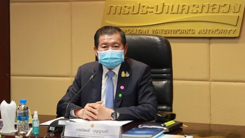 รมช.นิพนธ์ นำ กปน. จัดโครงการ ตู้ กปน.เติมสุข ปลุกกำลังใจ ร่วมต้านภัย COVID-19 