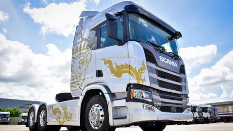 ยักษ์เขียวเจอยักษ์ขาว! SCANIA เปิดตัวรถบรรทุกหัวลาก YAK EDITION