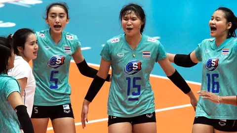 "วอลเลย์บอลหญิงยู-20" พ่าย อาร์เจนตินา ศึกชิงแชมป์โลก 2021 รอบจัดอันดับ 