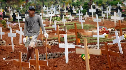 อินโดนีเซียติดโควิดรายวันแซงอินเดีย กลายเป็นศูนย์กลางระบาดแห่งใหม่