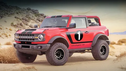 อเมริกันพันธุ์โหด! Hennessey VelociRaptor V8 Bronco โมเต็ม!