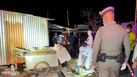 ลูกน้องฆ่าหัวหน้า แทง 3 แผล คาวงกินเบียร์ ล็อกจับส่งตำรวจ อ้างถูกตำหนิ