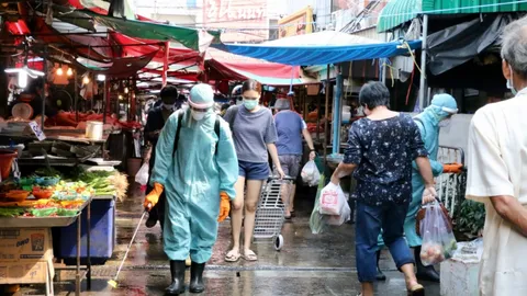 นนทบุรีพุ่งอีก 408 ราย สั่งปิดตลาดสดเทศบาลฯอีกครั้ง หลังพบผู้ติดเชื้อ
