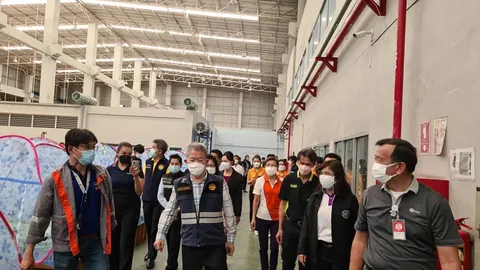 สมุทรสาครพุ่งไป 1,294 ราย ผู้ว่าฯ พร้อมเปิด FAI ต้นแบบนิคมฯ สินสาคร