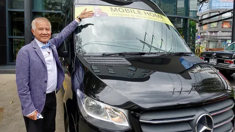 “บิ๊กวสันต์ เบนซ์ทองหล่อ” รับยุคโควิด แปลงเบนซ์สปรินเตอร์เป็นวิมานเคลื่อนที่