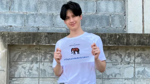 “พี พีรวิชญ์” สุดปลื้ม! ร่วมแคมเปญพิเศษ คราฟยีนส์สะท้อนความรุนแรงที่ทำต่อช้าง