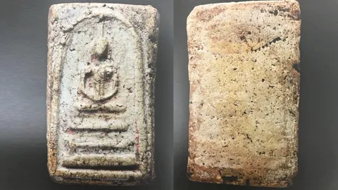 พระสมเด็จวัดระฆังฯ พิมพ์ฐานแซม สวยระดับ 5 ดาวราคาไม่ต่ำกว่า 10 ล้านบาท