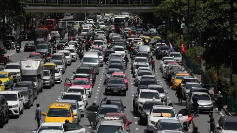 เส้นทาง Car Park ม็อบ 15 สิงหา “ณัฐวุฒิ-สมบัติ” นำขบวนขับไล่ “บิ๊กตู่”
