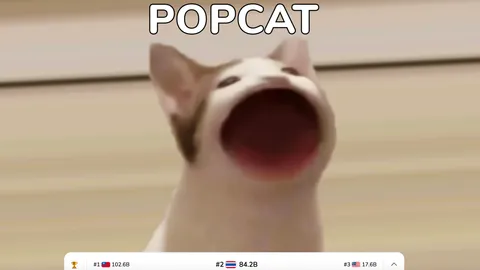 อัปเดต 10 อันดับ เกม POPCAT ไทยอยู่ที่ 2 คะแนนเริ่มทิ้งห่าง "ไต้หวัน" แล้ว