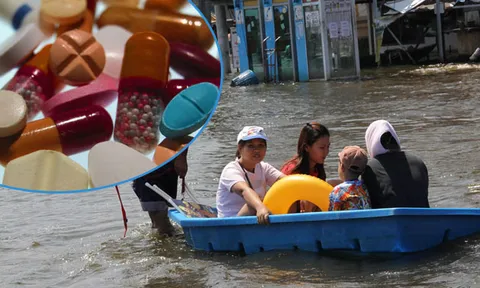 วิธีใช้ยารับมือโรคที่มากับน้ำท่วม