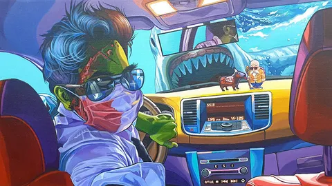 นิทรรศการจิตรกรรม I’ll be back เสนอมุมมองความตายอย่างขบขัน