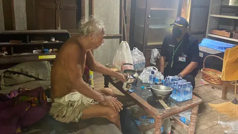 นทพ. ลุยลาดกระบัง สำรวจ ปชช.กลุ่มเสี่ยง ให้เข้าฉีดวัคซีนป้องกันโควิด