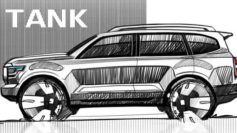 TANK X SUV รุ่นใหม่ จาก เกรทวอลล์ มอเตอร์ เครื่องยนต์ 3.0T เกียร์อัตโนมัติ 9 สปีด
