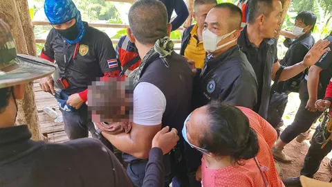 แม่ดีใจน้ำตาซึม นาทีเจอ "น้องจีน่า" ปลอดภัย เชื่อลูกหิว ดูดนมถั่วเหลือง (คลิป)