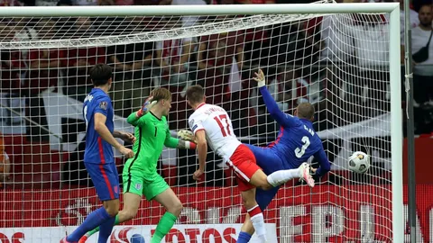 เกร็ดน่ารู้หลังเกม "ทีมชาติอังกฤษ" โดน "โปแลนด์" ไล่ตีเจ๊าทดเจ็บ คัดบอลโลก