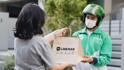 LINE MAN แจกโค้ดส่วนลดสูงสุด 100 บาทฉลองครบ 1 ปี ตั้งเป้าให้บริการทั่วไทย