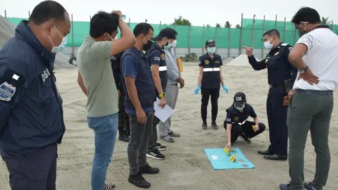 ดีเอสไอมาแล้ว ตรวจเหมืองแร่ที่จะนะ ประกอบกิจการไม่ชอบด้วยกฎหมาย