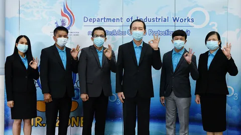 กรมโรงงานอุตสาหกรรม เผยความสำเร็จ ไทยลดและเลิกใช้สารทำลายชั้นบรรยากาศโอโซนเกินเป้าหมาย