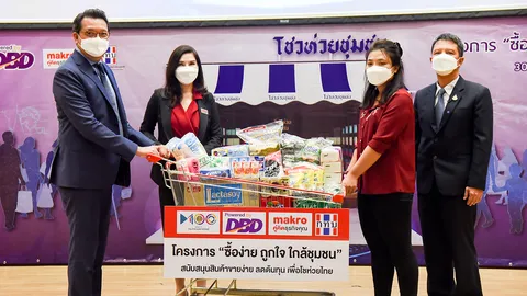 ก.พาณิชย์ ร่วมกับพันธมิตร จัดโครงการ "ซื้อง่าย ถูกใจ ใกล้ชุมชน" ส่งเสริมผู้ประกอบการร้านโชวห่วย