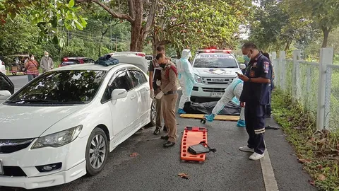 หนุ่มรมควัน ดับคาเก๋งซีวิค ดูแลผู้สูงอายุ พบปมเครียด