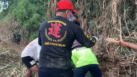 ลพบุรี เจอศพหลังน้ำลด พบหลานที่หายไปพร้อมตา หญิงถูกน้ำซัดออกจากบ้าน