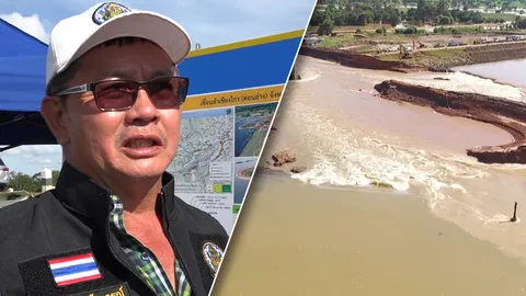 อ่างลำเชียงไกรตอนล่าง น้ำลดฮวบจนน่าตกใจ-ชลประทานขอโทษ ปชช. ยันเหตุสุดวิสัย (คลิป)