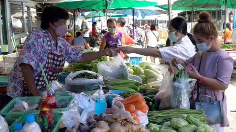 ตลาดชัยนาทราคาผักสดปรับสูงต่อเนื่อง ต้อนรับเทศกาลกินเจ เหตุจากน้ำท่วม