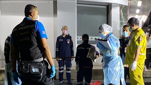 หนุ่มเบญจเพสโดนแทง 6 แผล ดับย่านประชาชื่น คาดขัดแย้งเรื่องเงิน