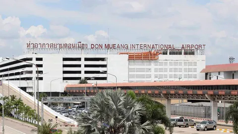 น้ำไม่ท่วม “สนามบินดอนเมือง” พร้อมเฝ้าระวังปริมาณฝน